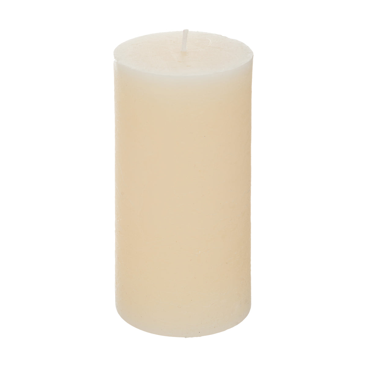 Lumanare rotunda "Olia" - Alb fildes, 445 g - Atmosphera