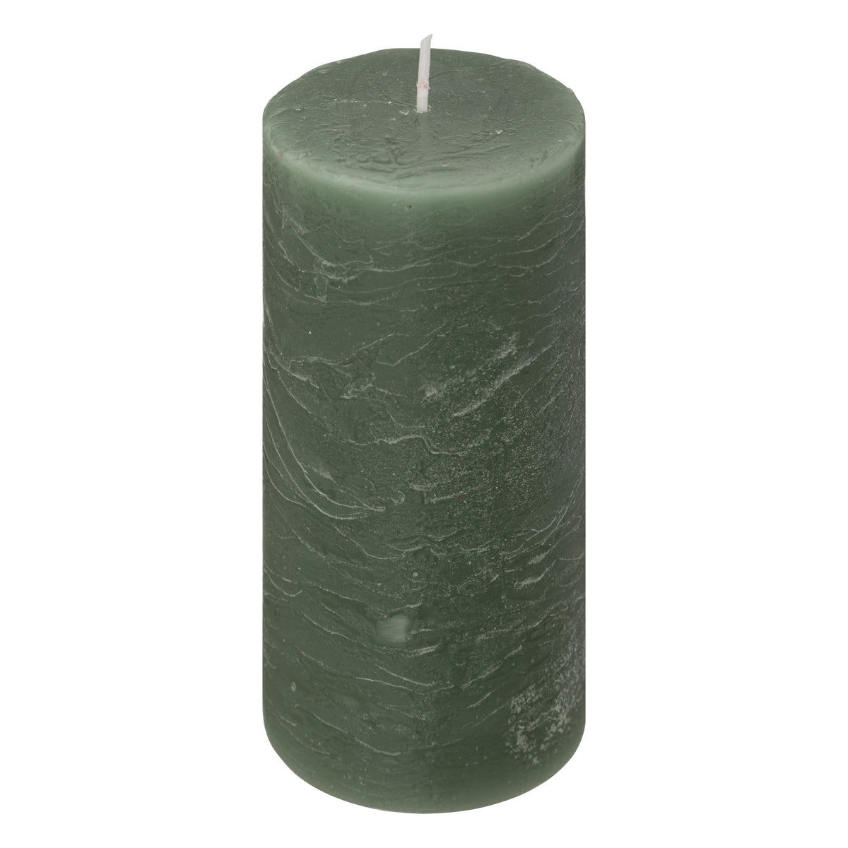 Lumanare rustica "Olia" - Verde eucalipt, 445 g - Atmosphera