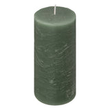 Lumanare rustica "Olia" - Verde eucalipt, 445 g - Atmosphera