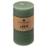 Lumanare rustica "Olia" - Verde eucalipt, 445 g - Atmosphera