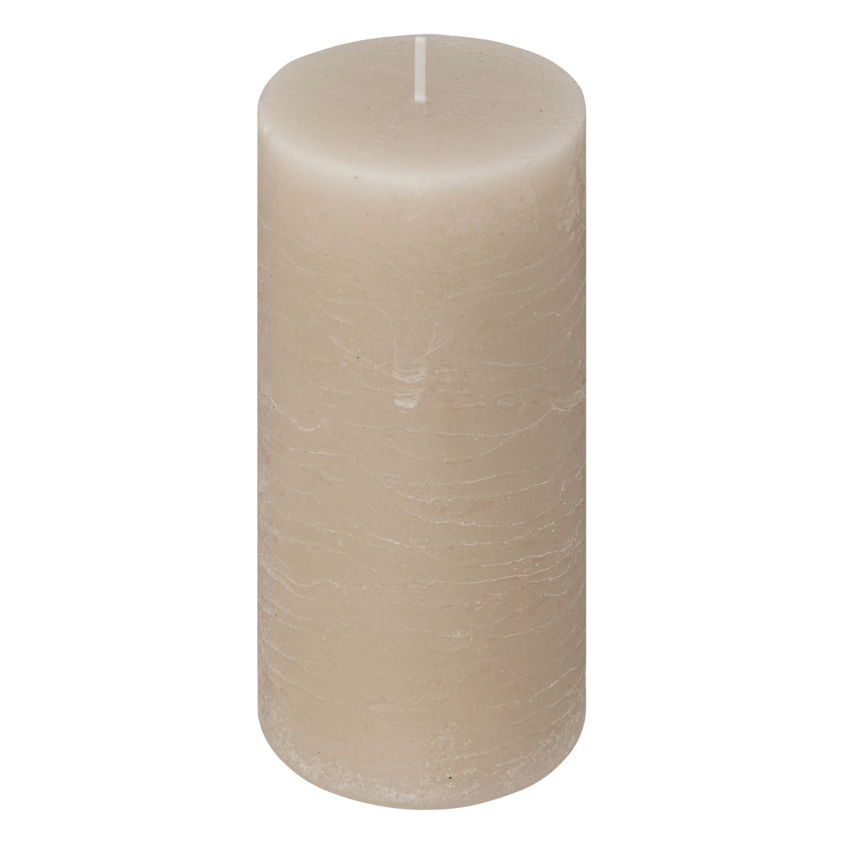 Lumanare rustica "Olia" - Gri taupe, 445 g - Atmosphera