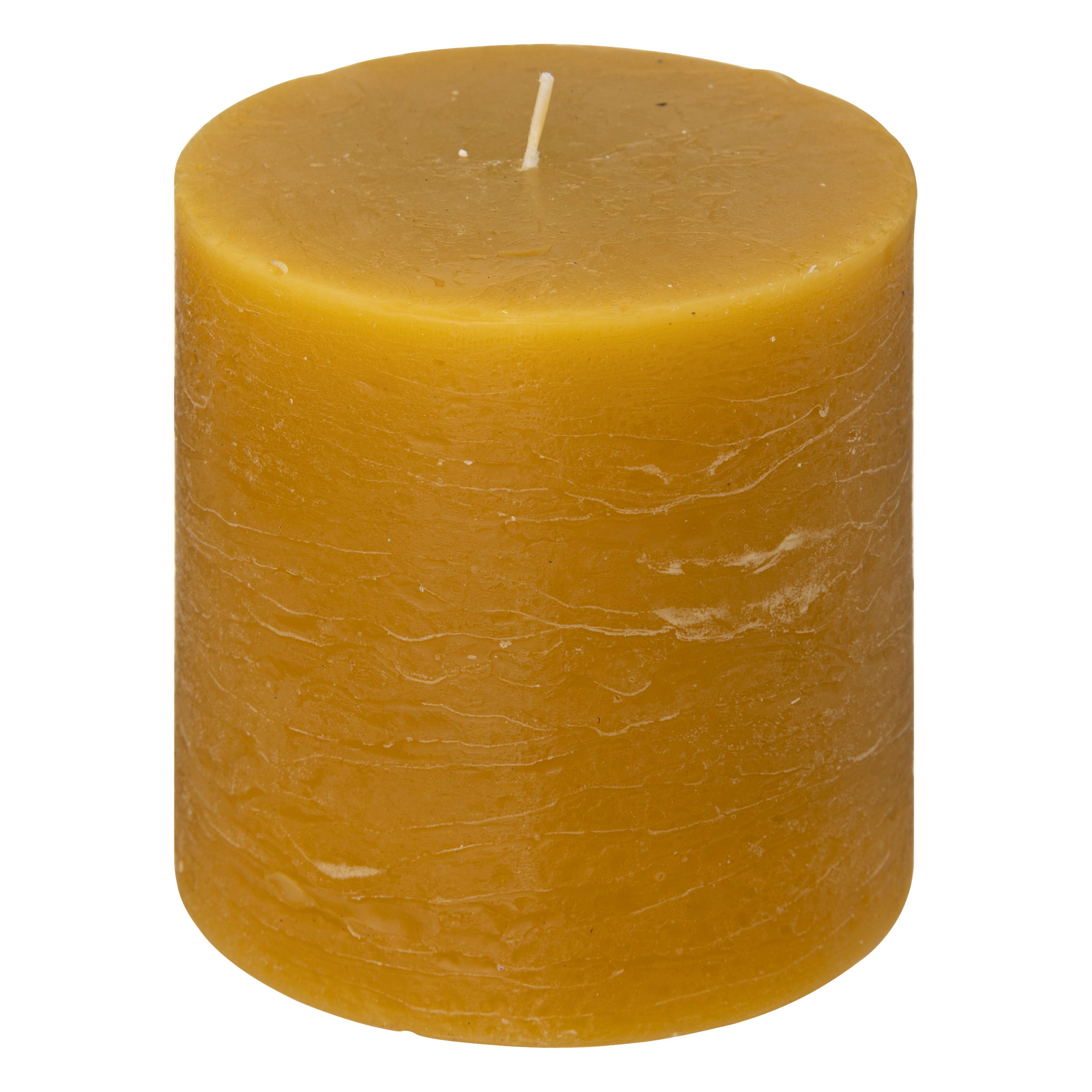 Lumanare rustica "Olia" - Galben, 663 g - Atmosphera