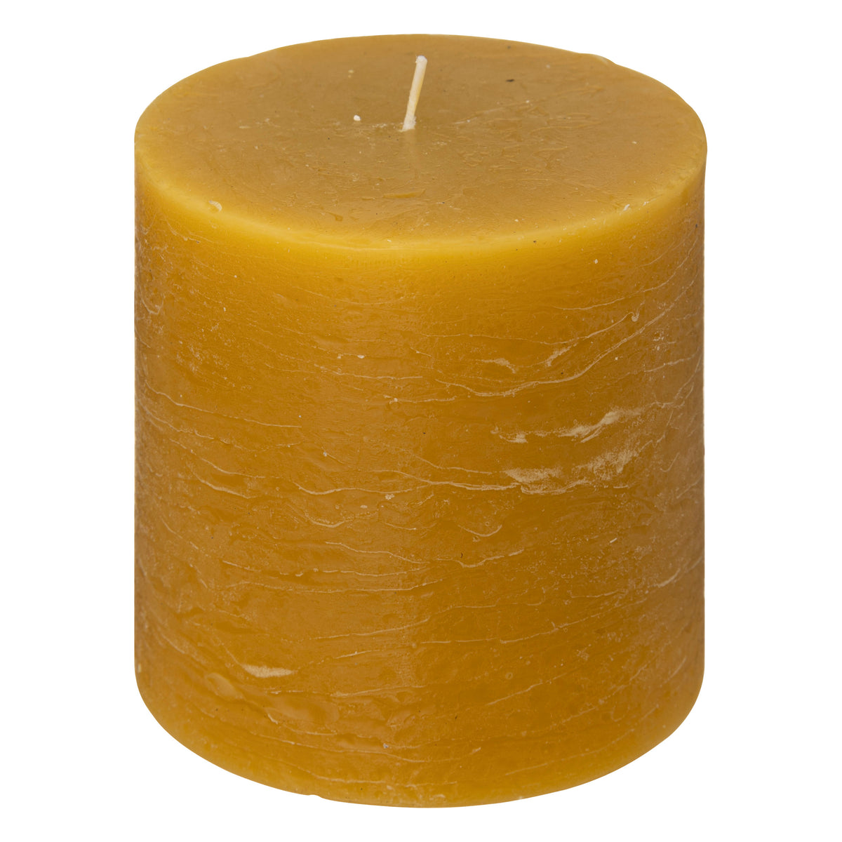 Lumanare rustica "Olia" - Galben, 663 g - Atmosphera