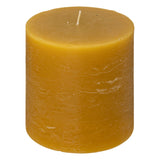 Lumanare rustica "Olia" - Galben, 663 g - Atmosphera
