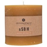 Lumanare rustica "Olia" - Galben, 663 g - Atmosphera