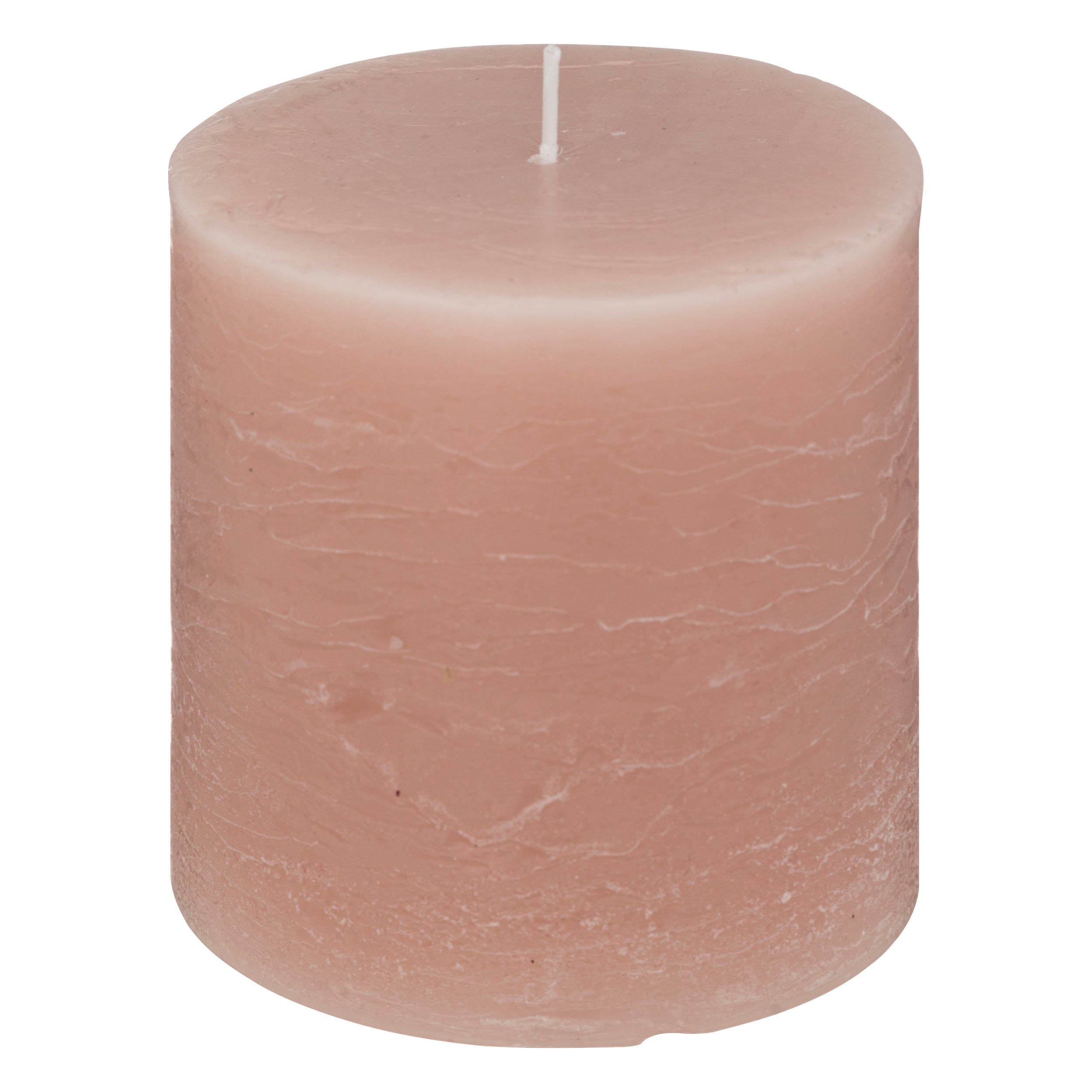 Lumanare rustica "Olia" - Roz deschis, 663 g - Atmosphera
