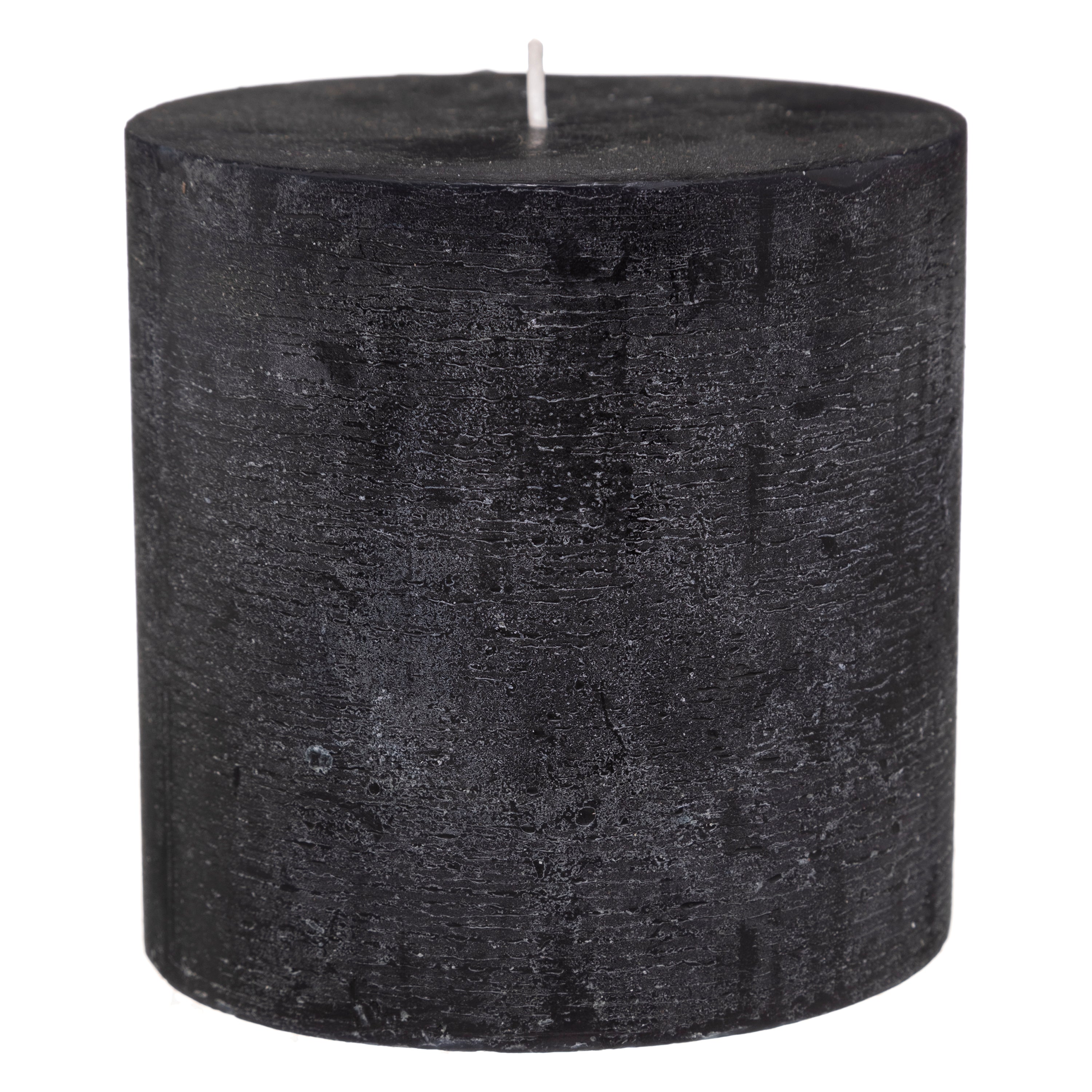 Lumanare rustica "Olia" - Negru, 663 g - Atmosphera