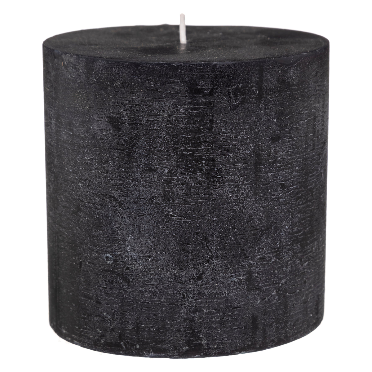 Lumanare rustica "Olia" - Negru, 663 g - Atmosphera