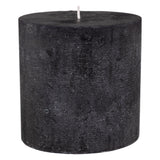 Lumanare rustica "Olia" - Negru, 663 g - Atmosphera