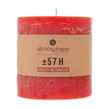 Lumanare rustica "Olia" - Rosu, 663 g - Atmosphera