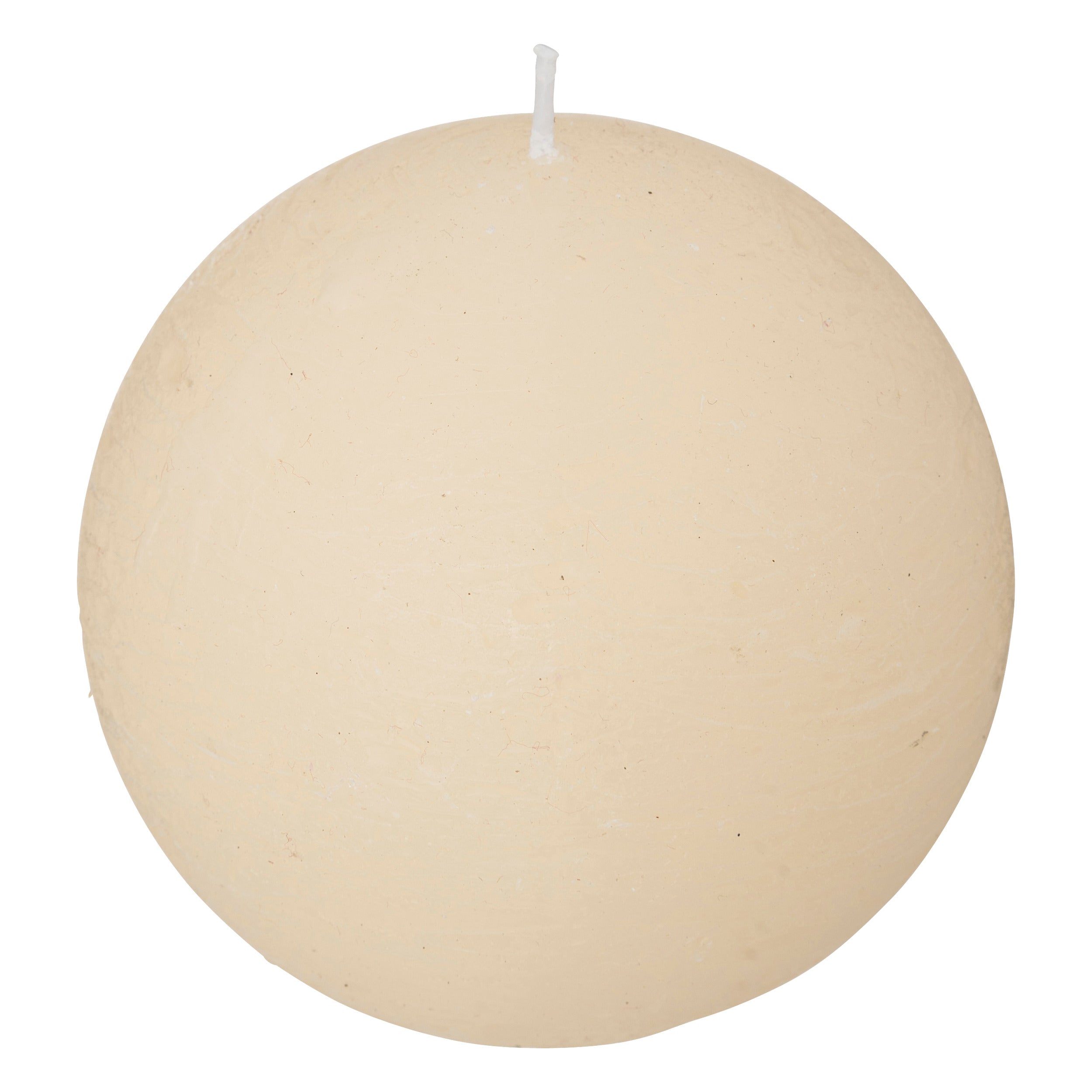 Lumanare sferica "Olia" - Alb fildes, 445 g - Atmosphera