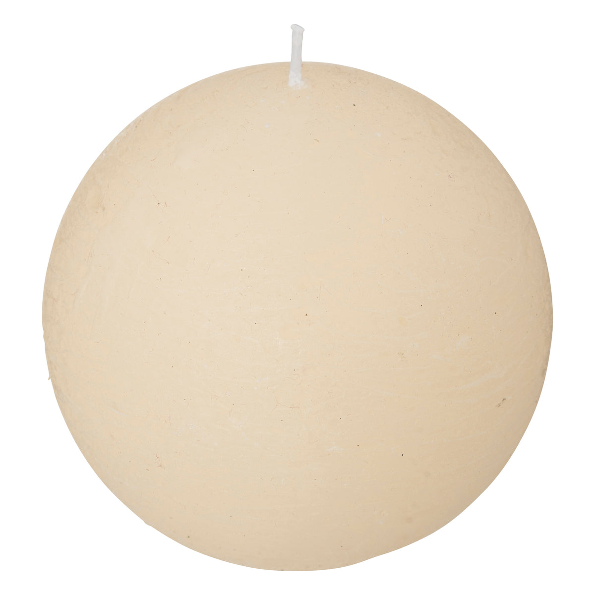 Lumanare sferica "Olia" - Alb fildes, 445 g - Atmosphera