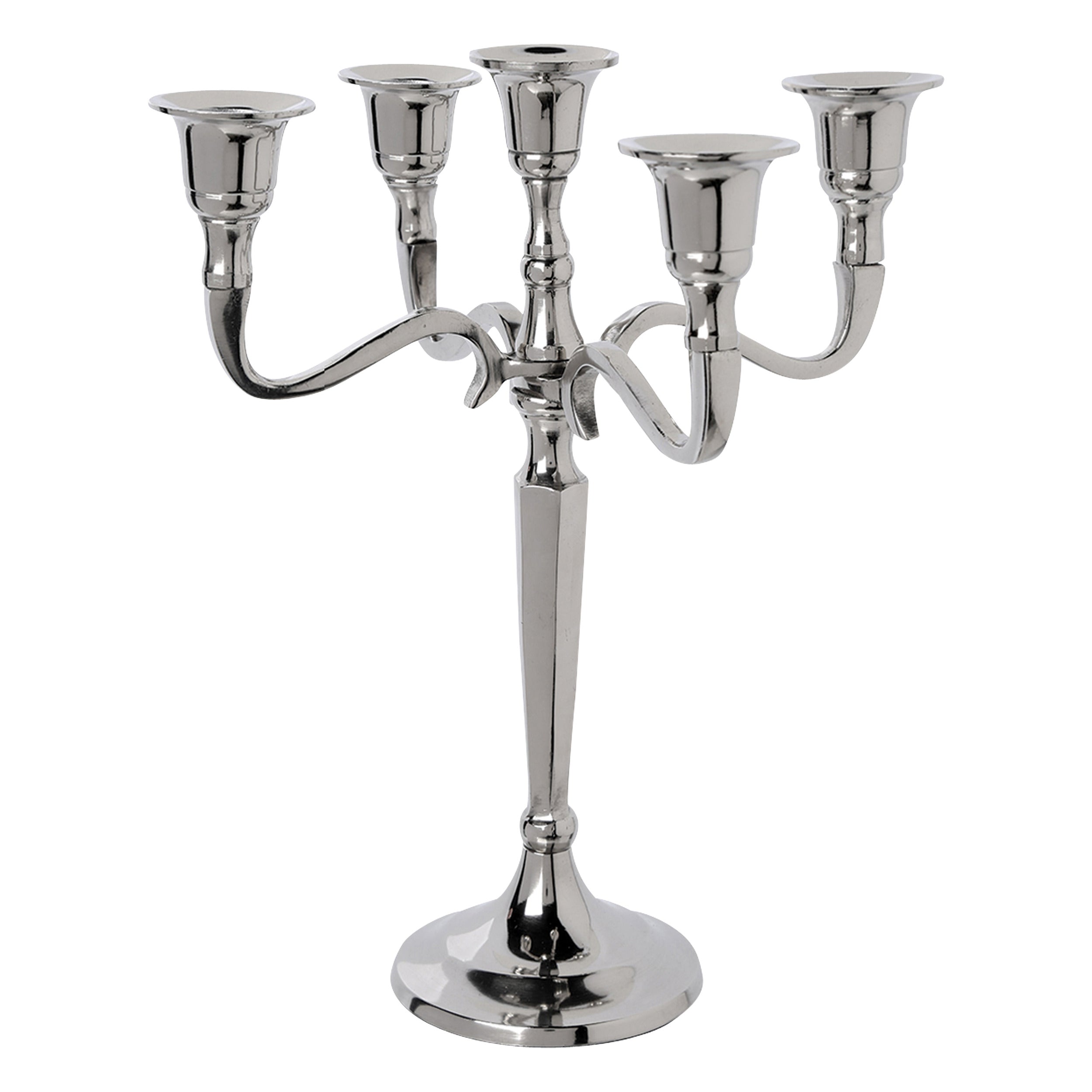Decor pentru casa, sfesnic metal 5 brate - Atmosphera