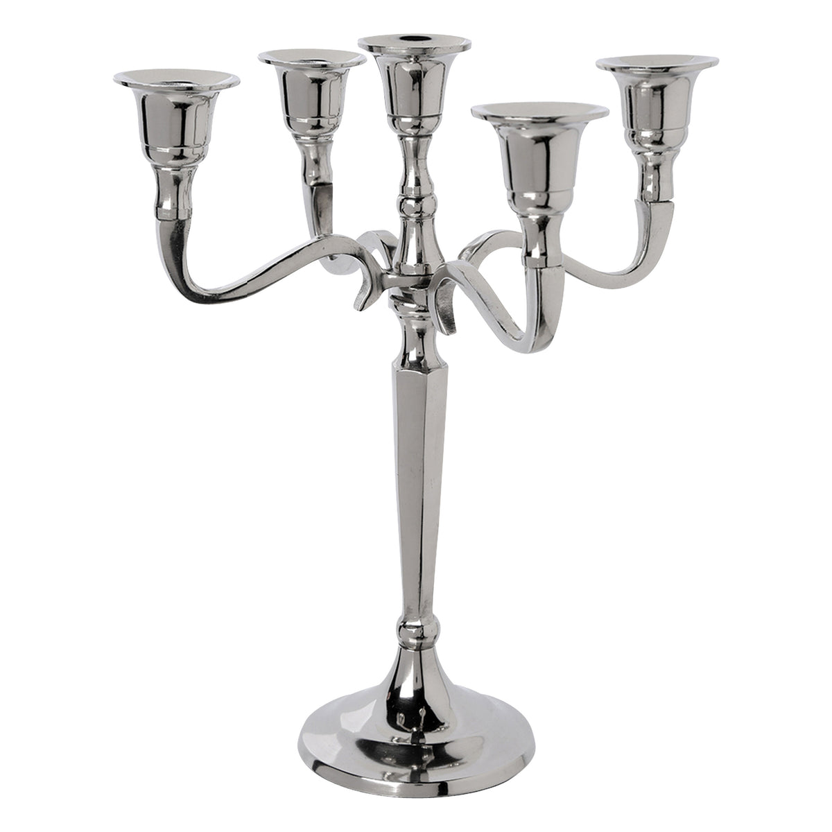 Decor pentru casa, sfesnic metal 5 brate - Atmosphera