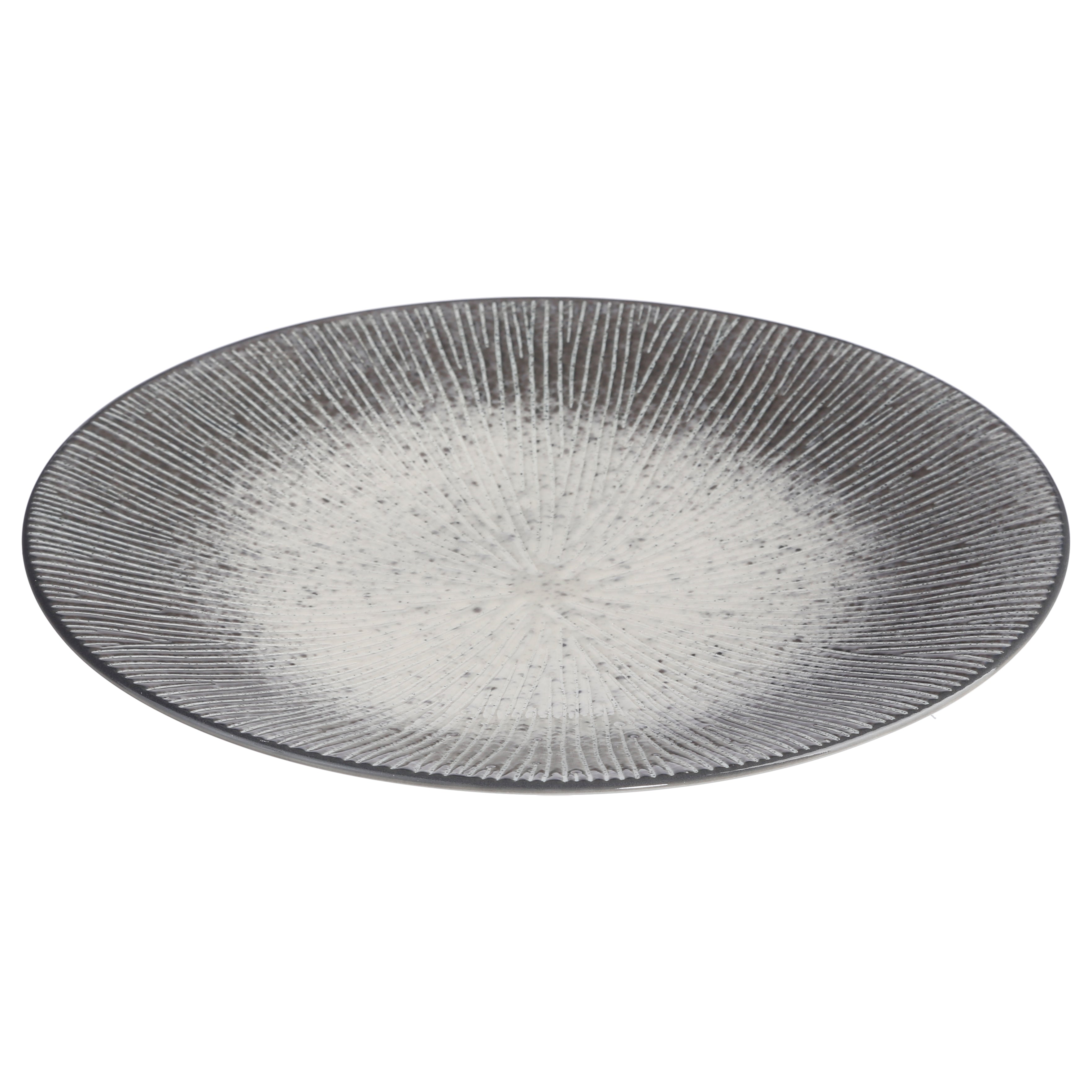 Set farfurii desert gri atelier D21 cm - Secret de Gourmet