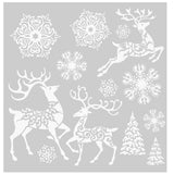 Sticker geam cu sclipici, 31,5 cm, asortat | Atmosphera