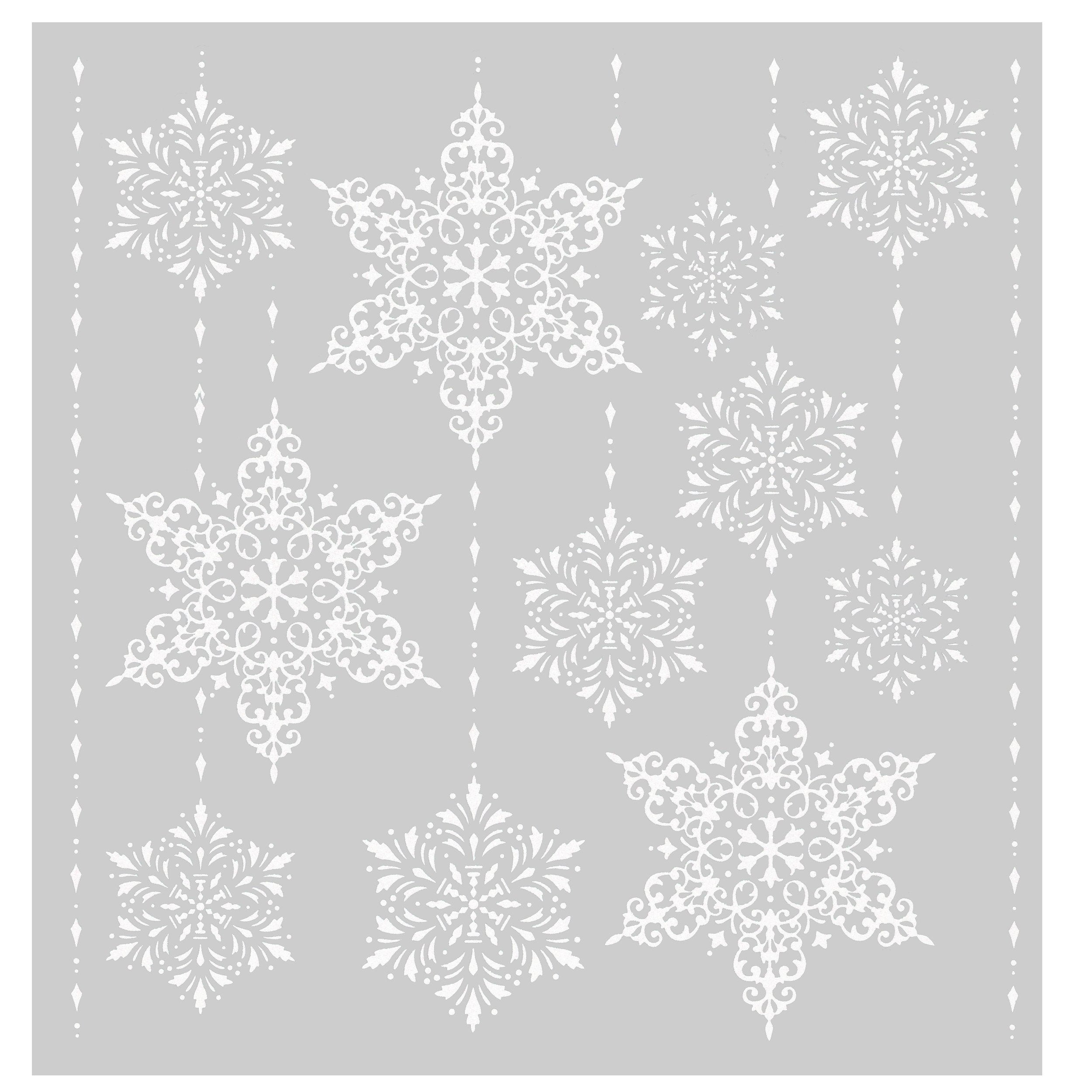 Sticker geam cu sclipici, 31,5 cm, asortat | Atmosphera
