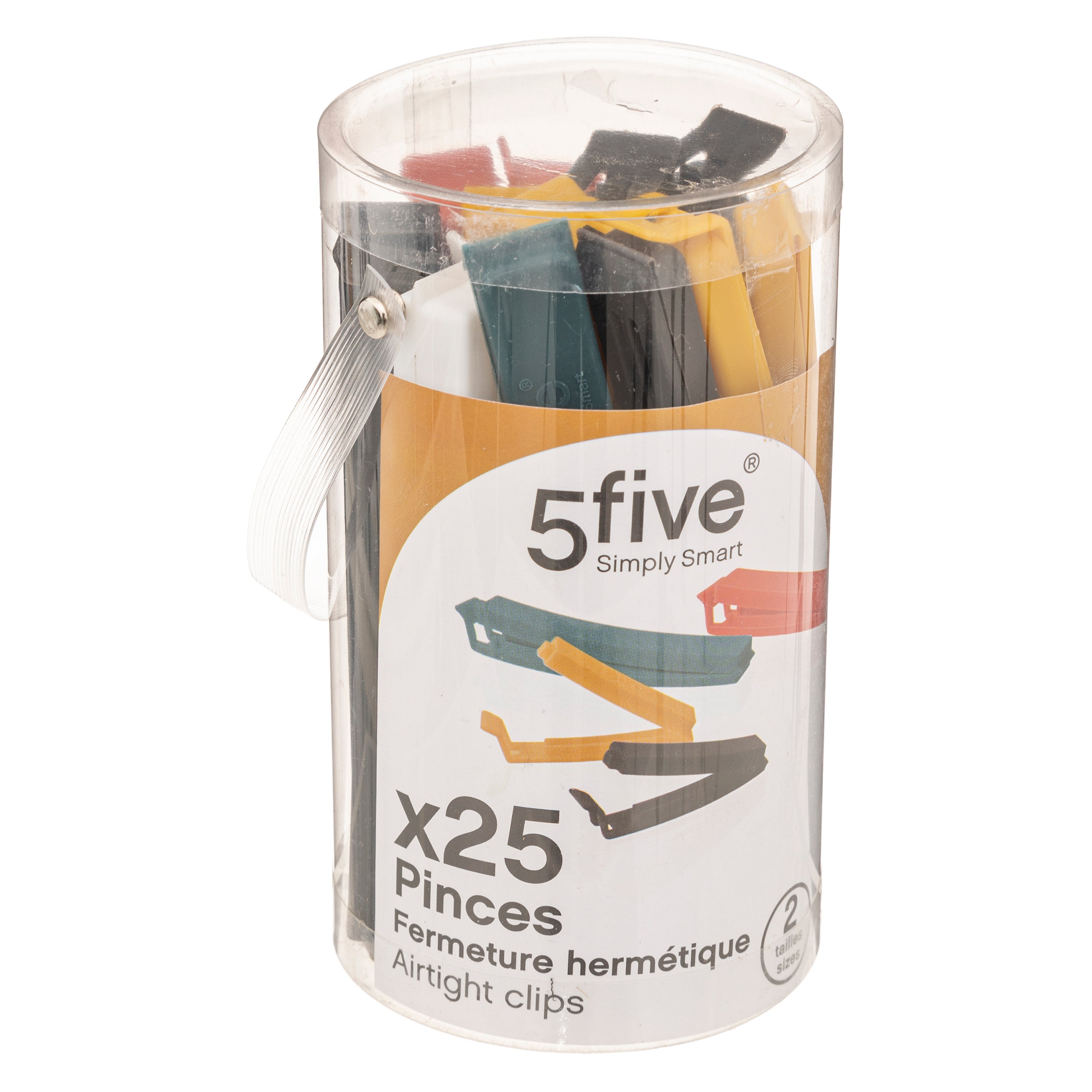 Lot clipsuri etansare set 25 PP - Five