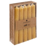 Lumanare betisor, 10 bucati - Galben, 45 g - Atmosphera
