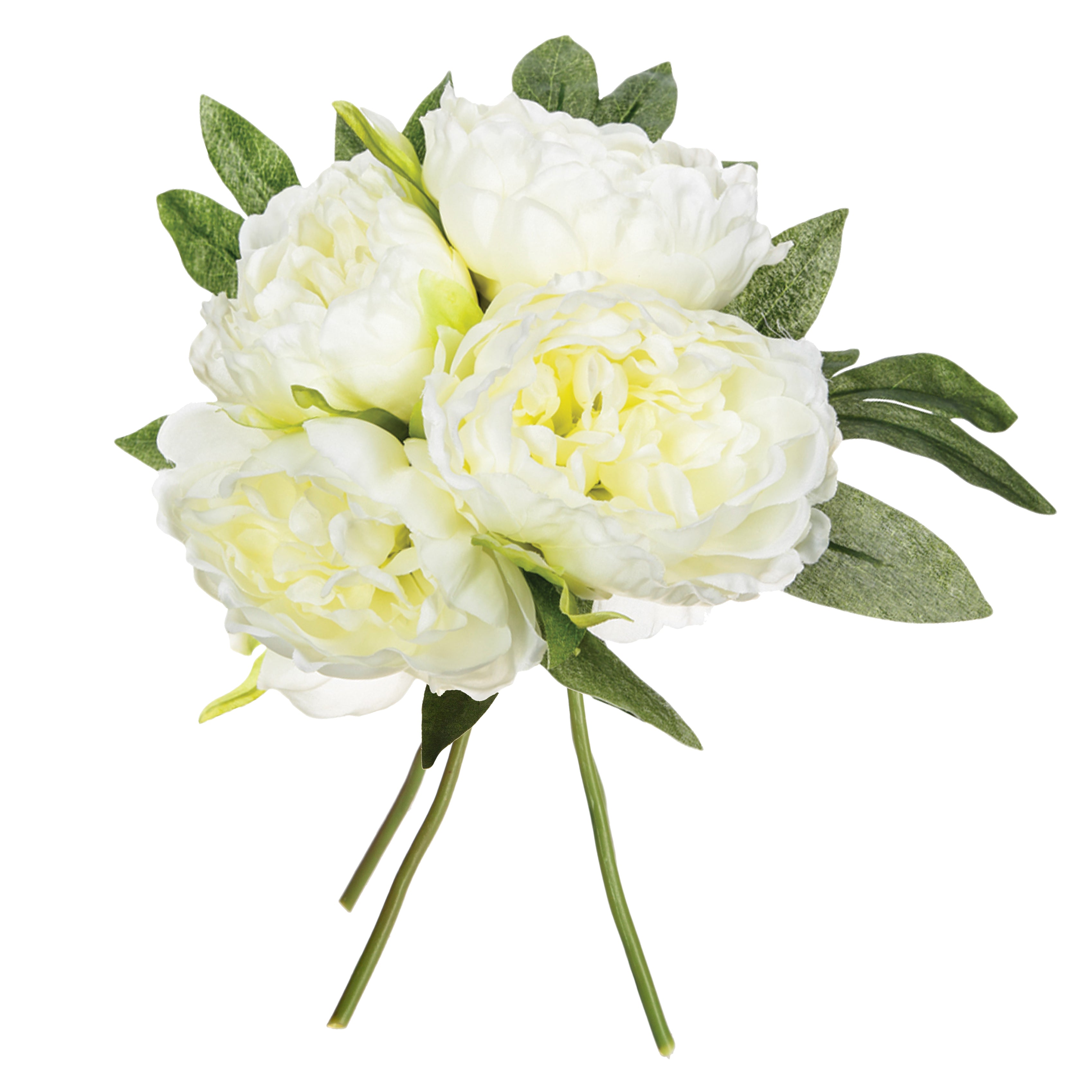 Floare decorativa, tufa bujori 4 capete - Atmosphera