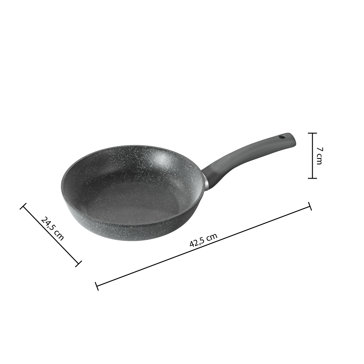 Tigaie aluminiu forjat 24 cm - Five