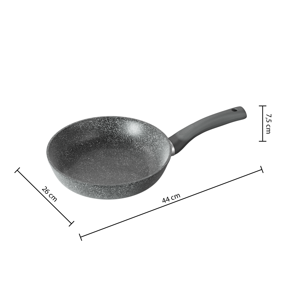 Tigaie aluminiu forjat 26 cm - Five