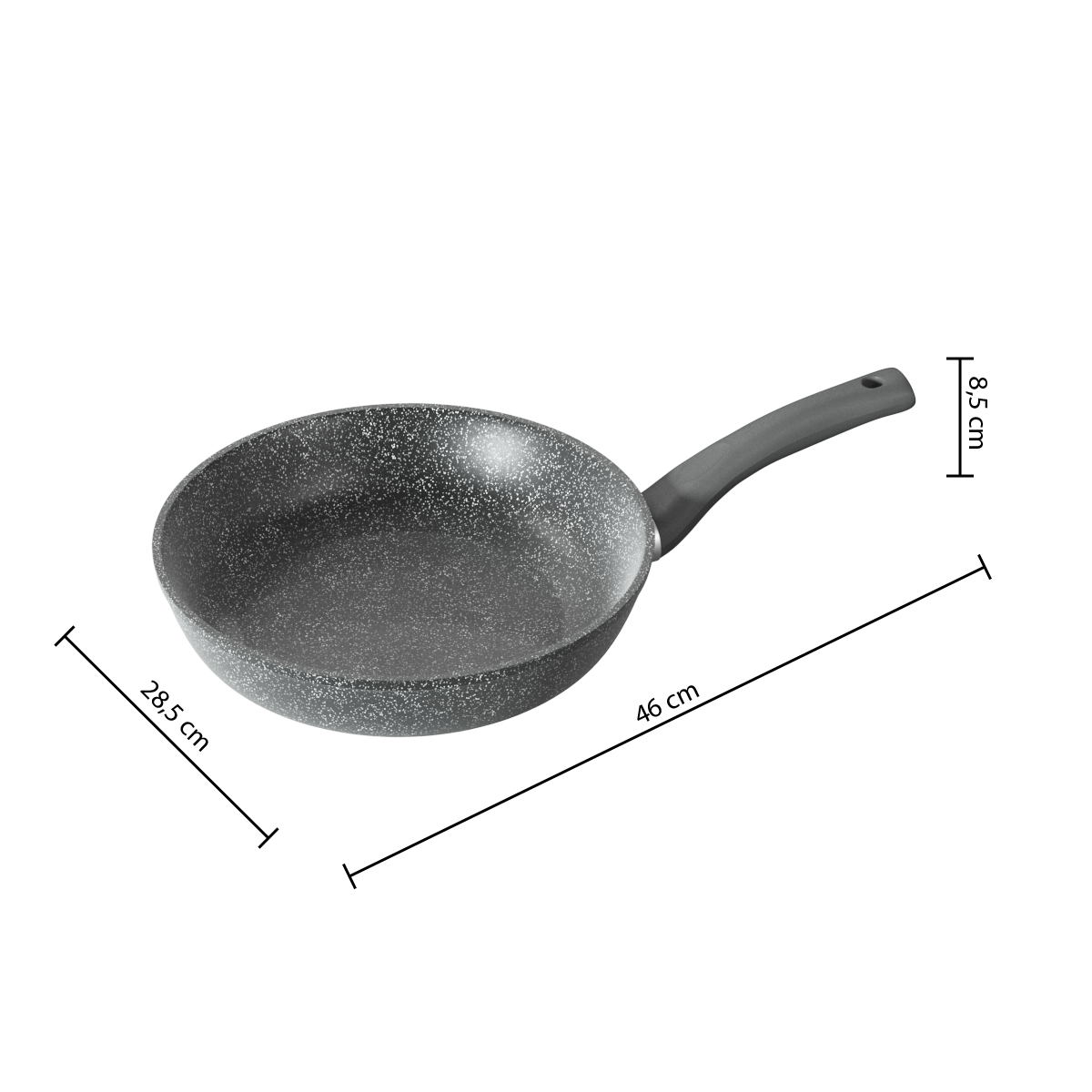 Tigaie aluminiu forjat 28 cm - Five