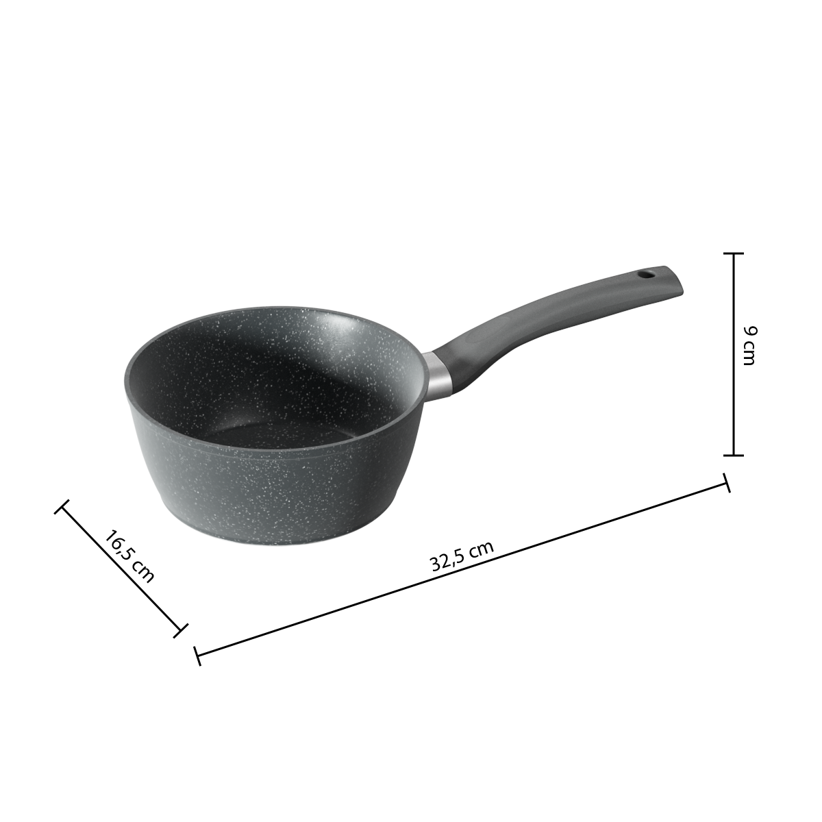 Oala aluminiu forjat 16 cm - Five