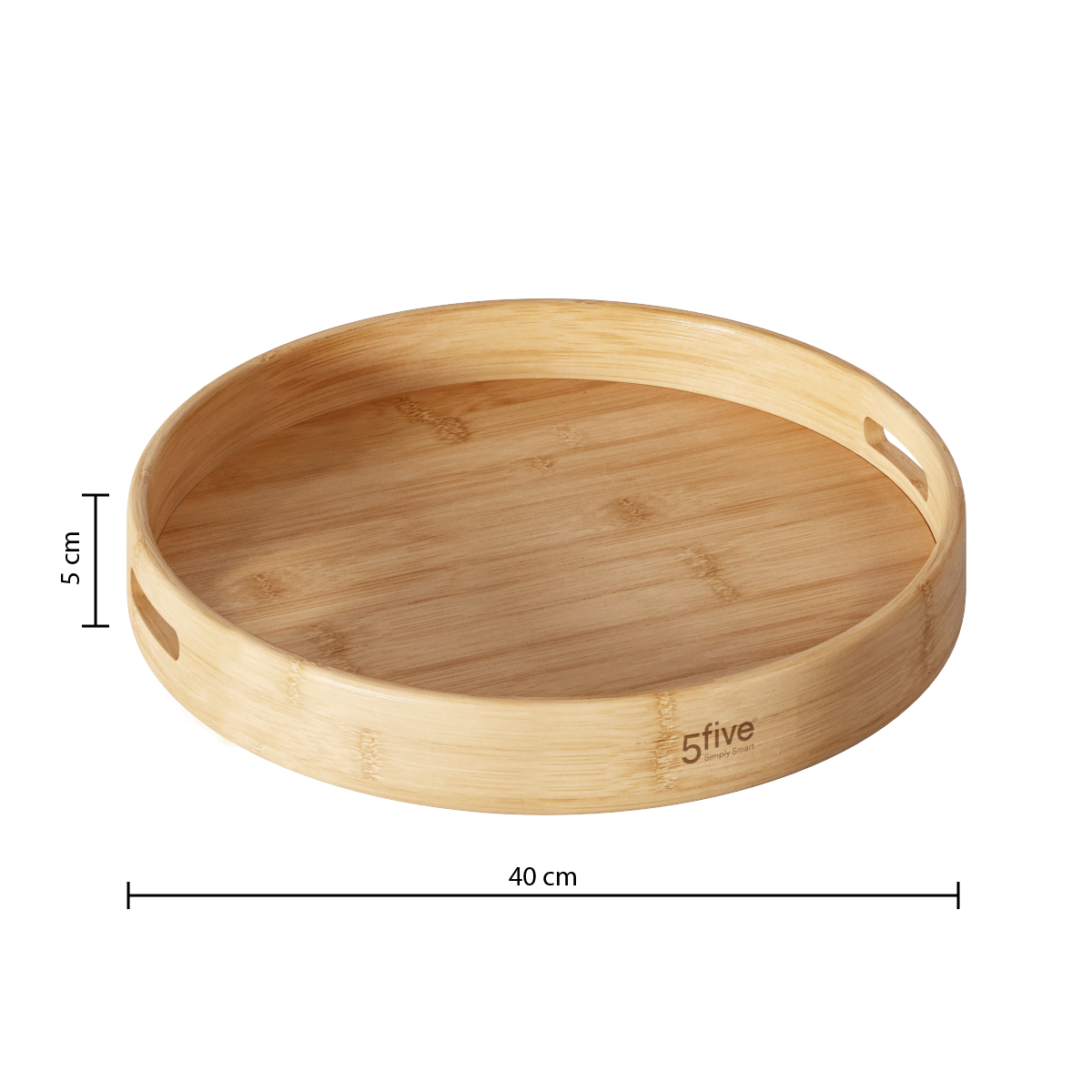 Tava rotunda bambus 40 cm - Five