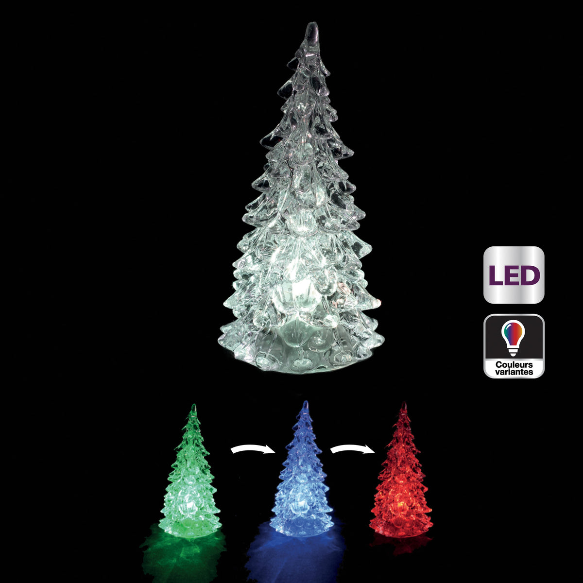 Bradut luminos 1 LED, culori | Feeric