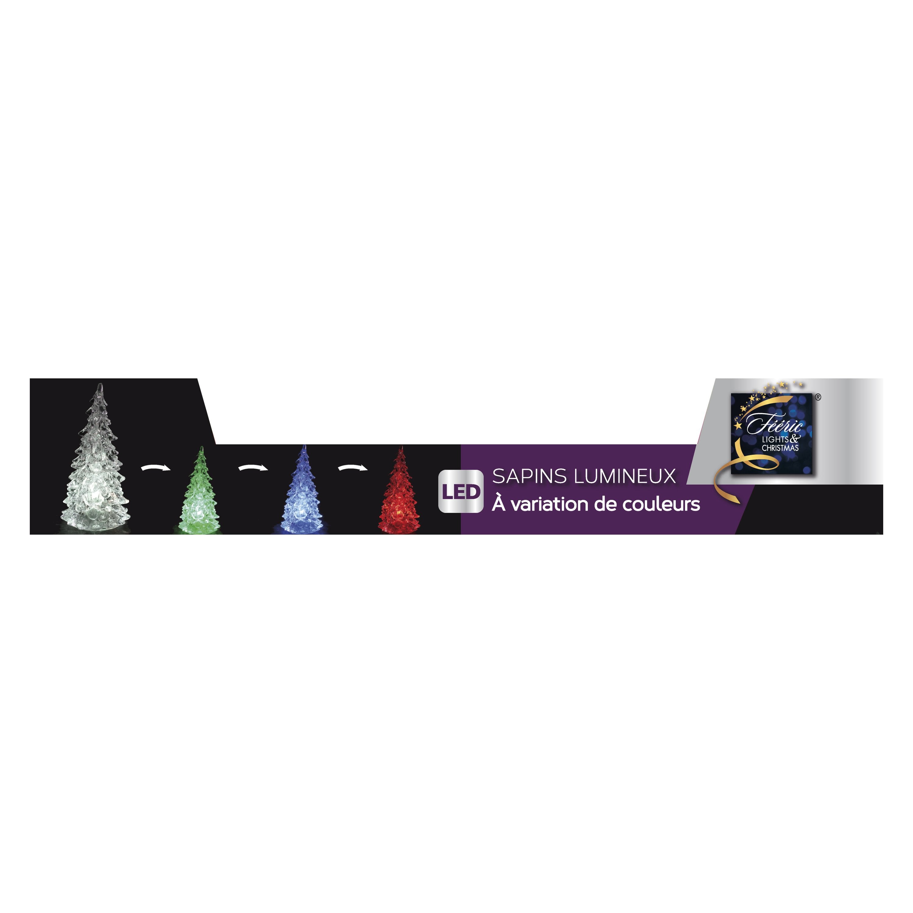 Bradut luminos 1 LED, culori | Feeric