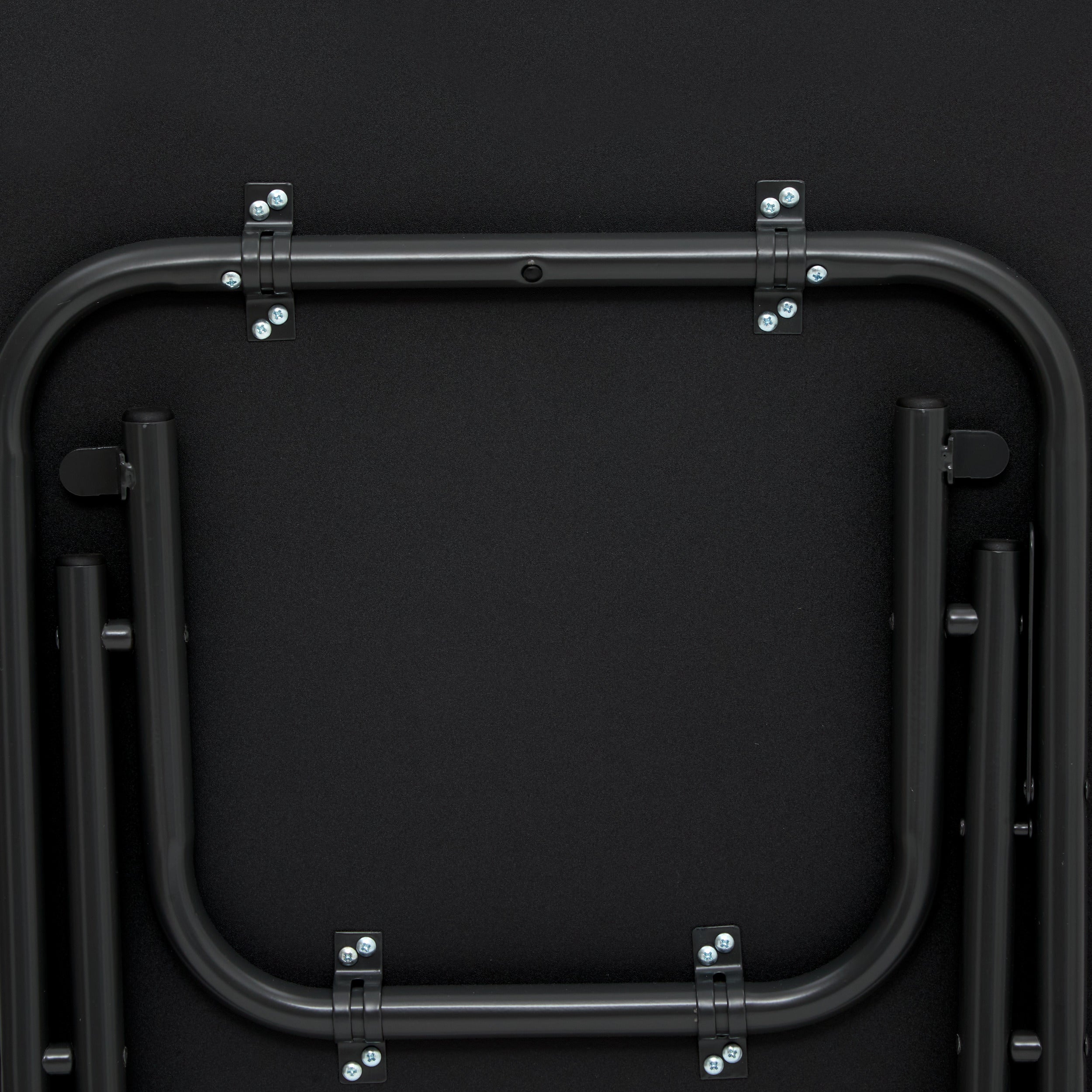 Mobilier depozitare, masa plianta 60x60cm negru - Five