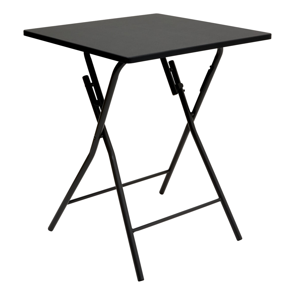 Mobilier depozitare, masa plianta 60x60cm negru - Five