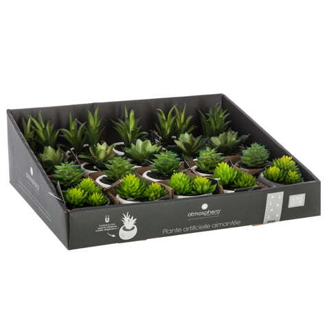 Floare decorativa, planta artificiala magnetica D6 cm - Atmosphera