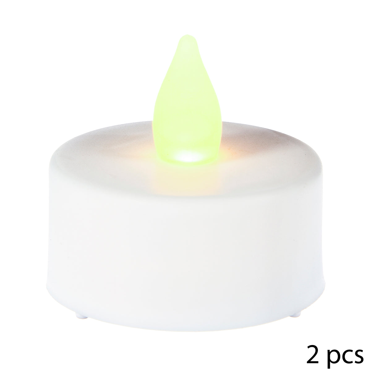Lumanare tip pastila LED, 2 bucati - Alb, 190 g - Atmosphera