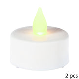 Lumanare tip pastila LED, 2 bucati - Alb, 190 g - Atmosphera