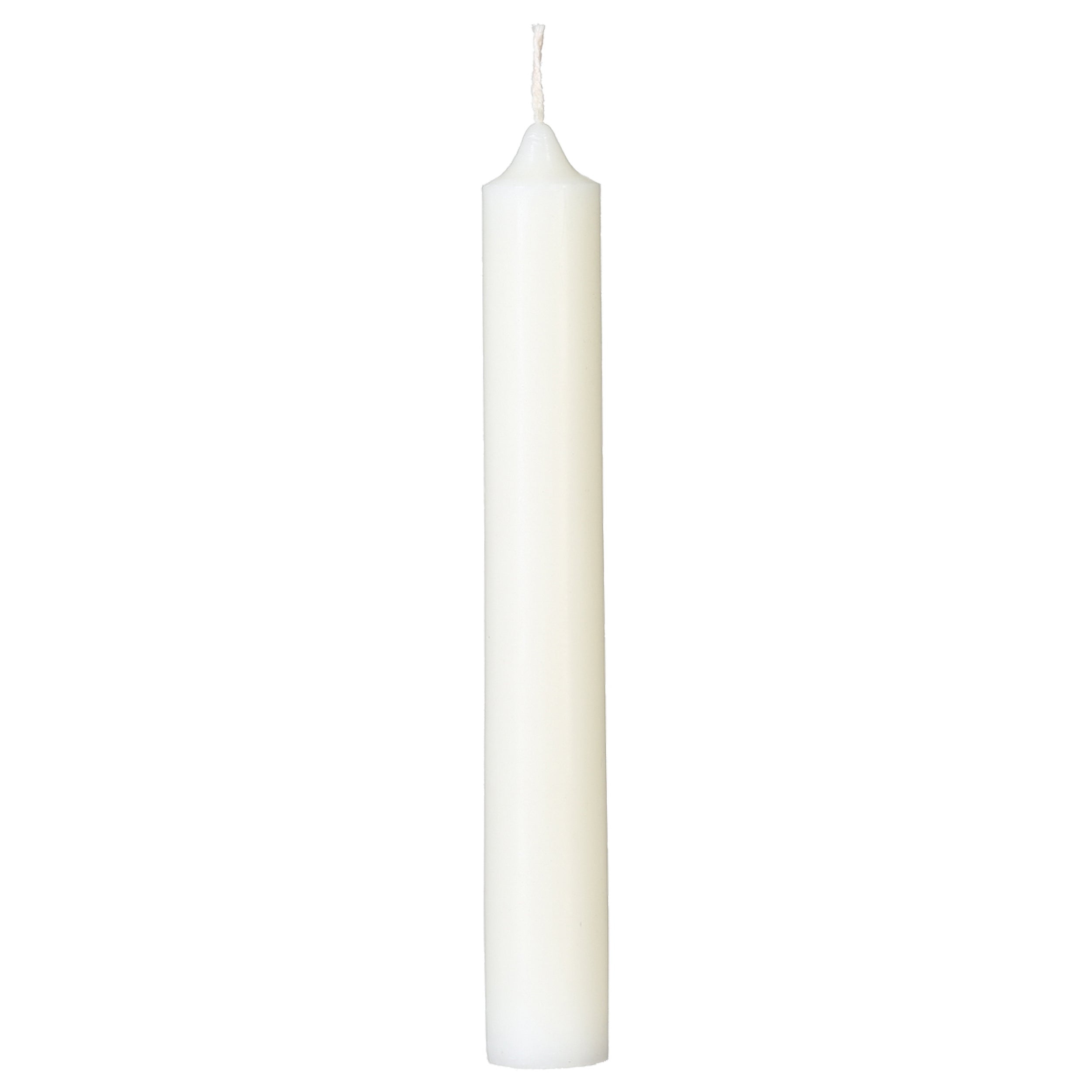 Lumanare betisor, 10 bucati - Alb ivoriu, 45 g - Atmosphera