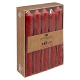 Lumanare betisor, 10 bucati - Rosu, 45 g - Atmosphera