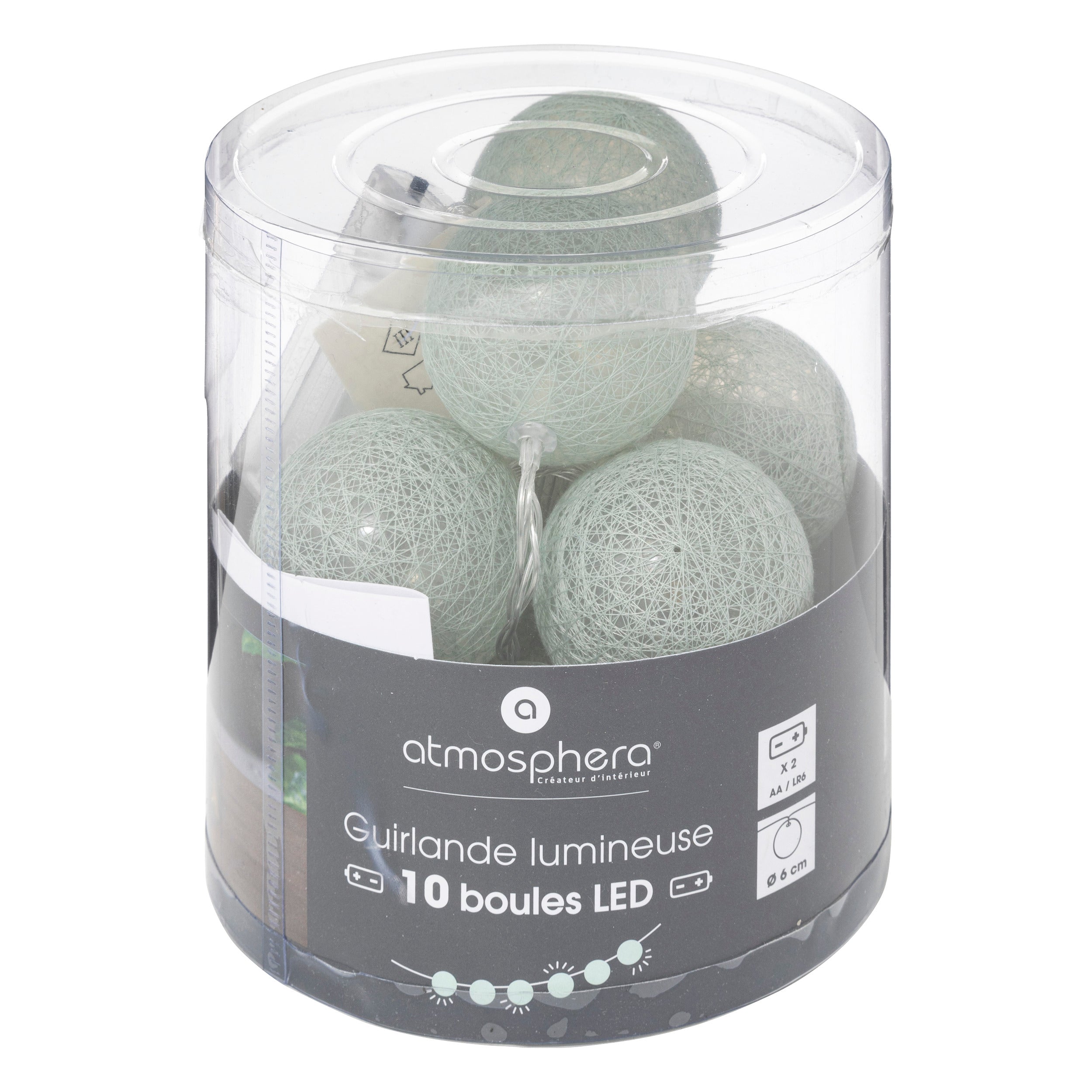 Corp de iluminat, cela tara btry aur 10 bile D6 cm - Atmosphera