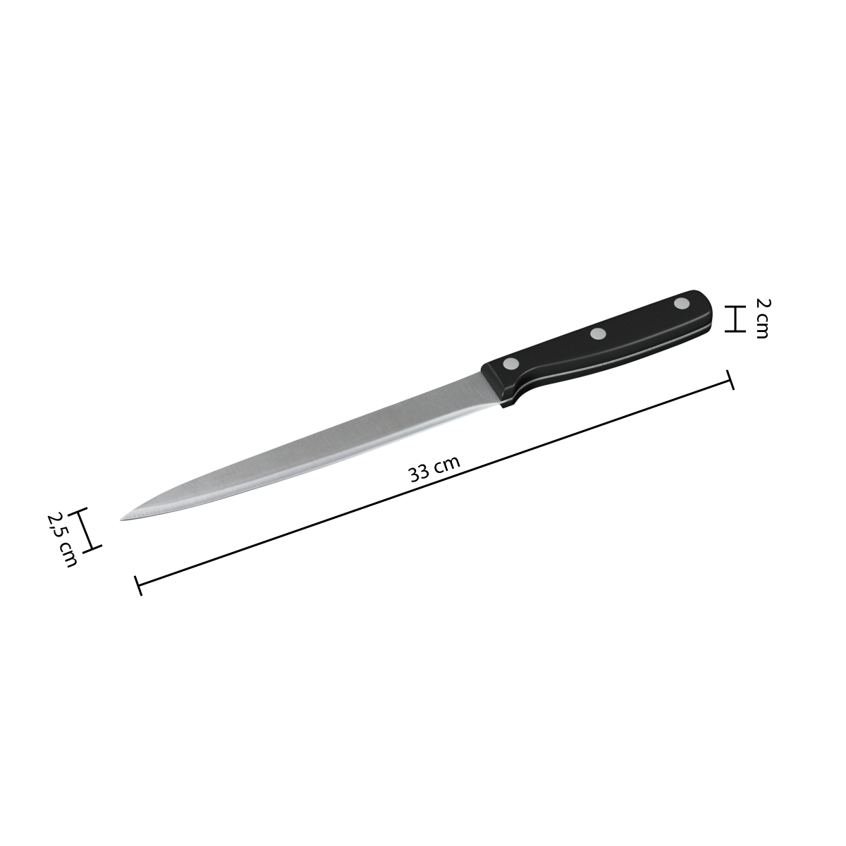 Cutit feliere essentiel negru - Five
