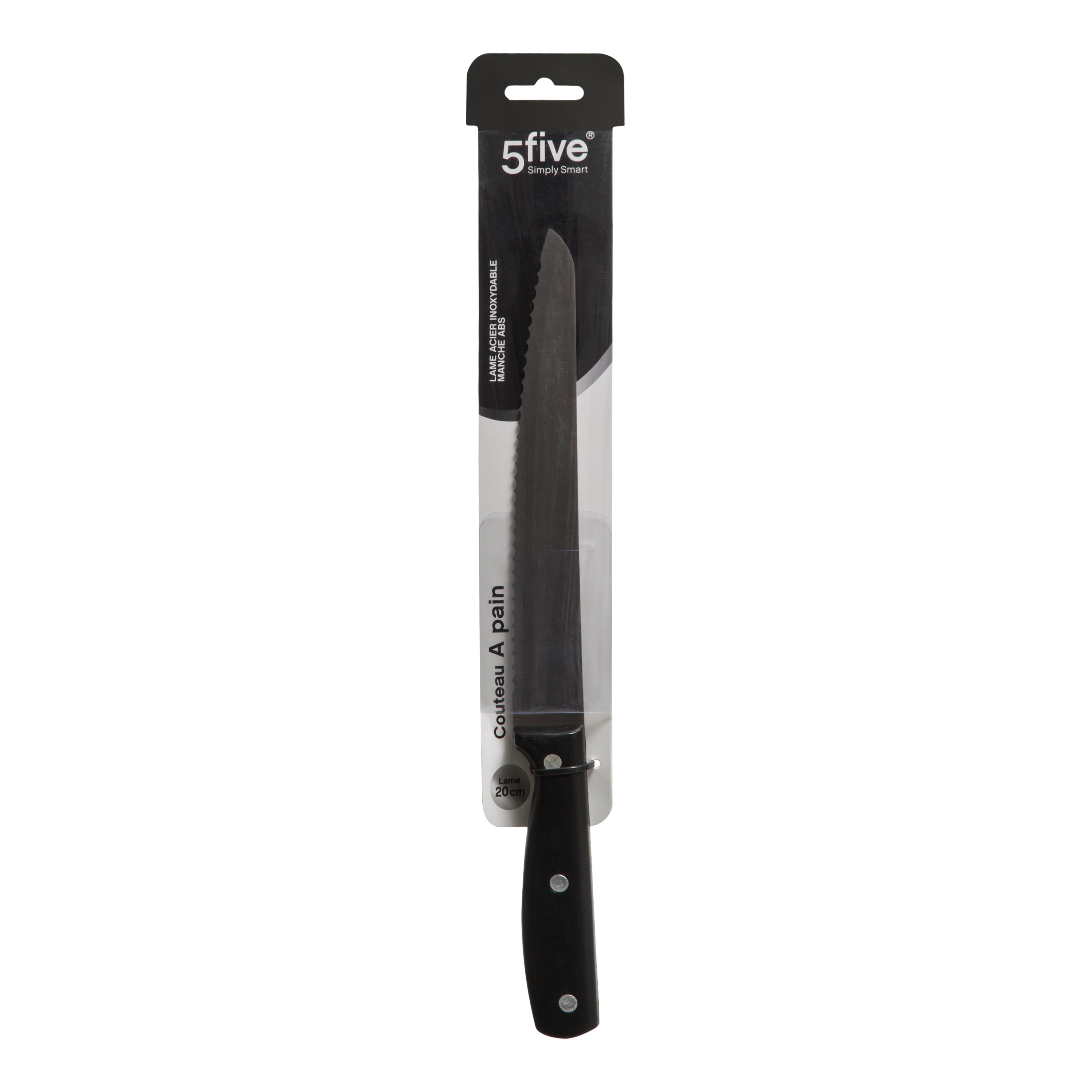 Cutit paine essentiel negru - Five