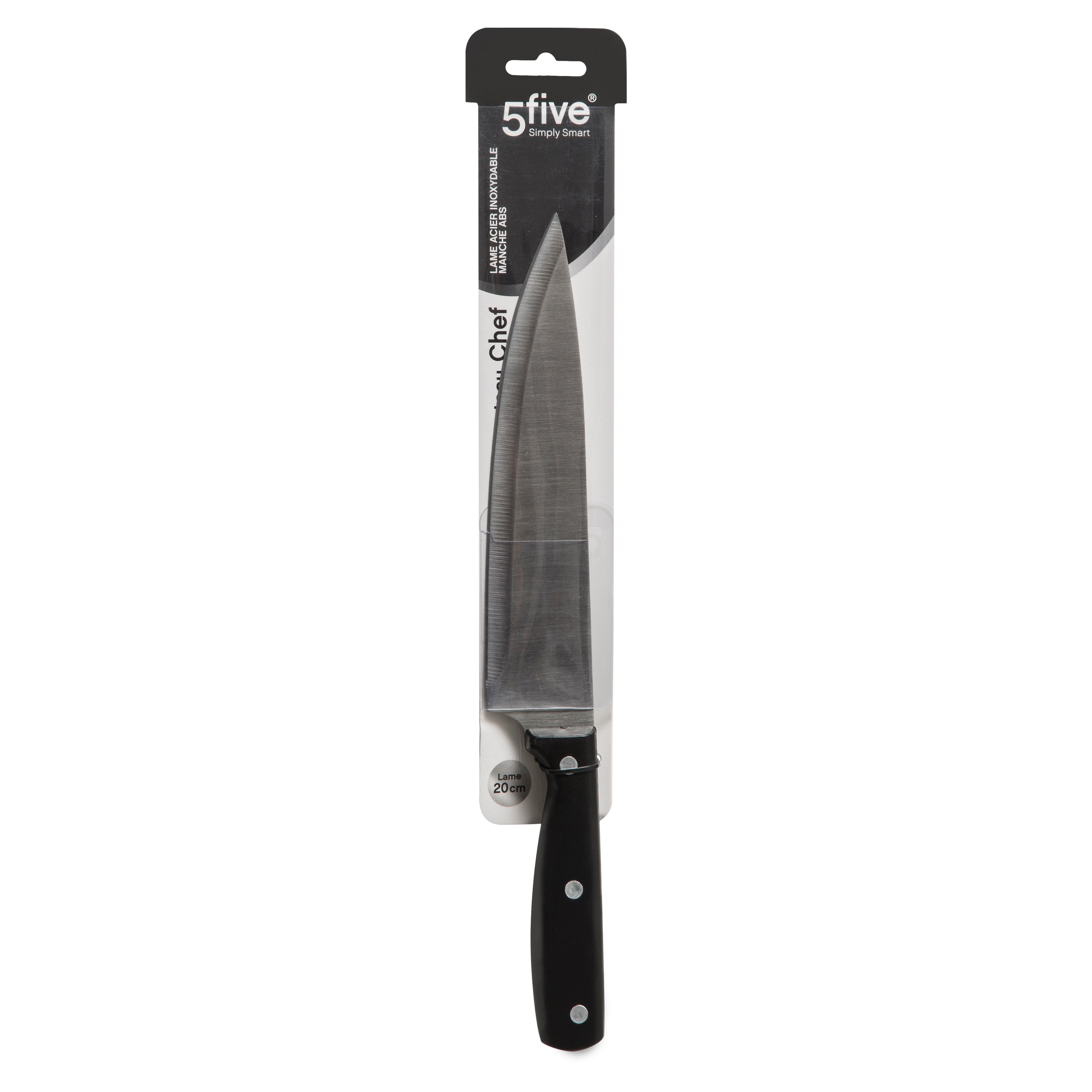 Cutit bucatar essentiel negru - Five