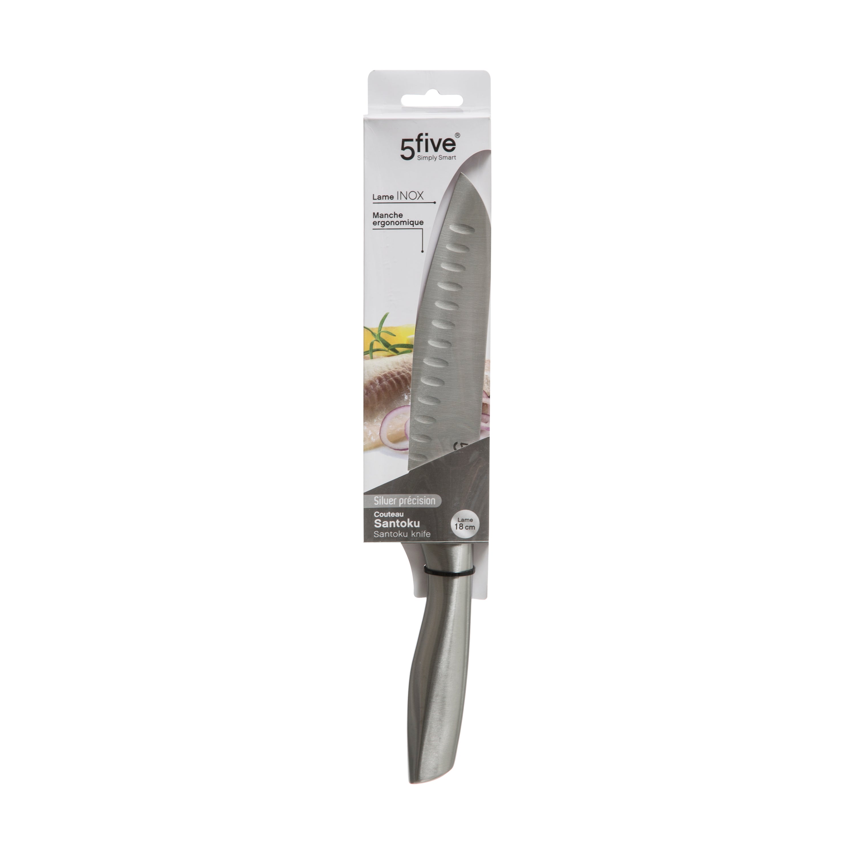 Cutit santoku inox forjat sp - Five