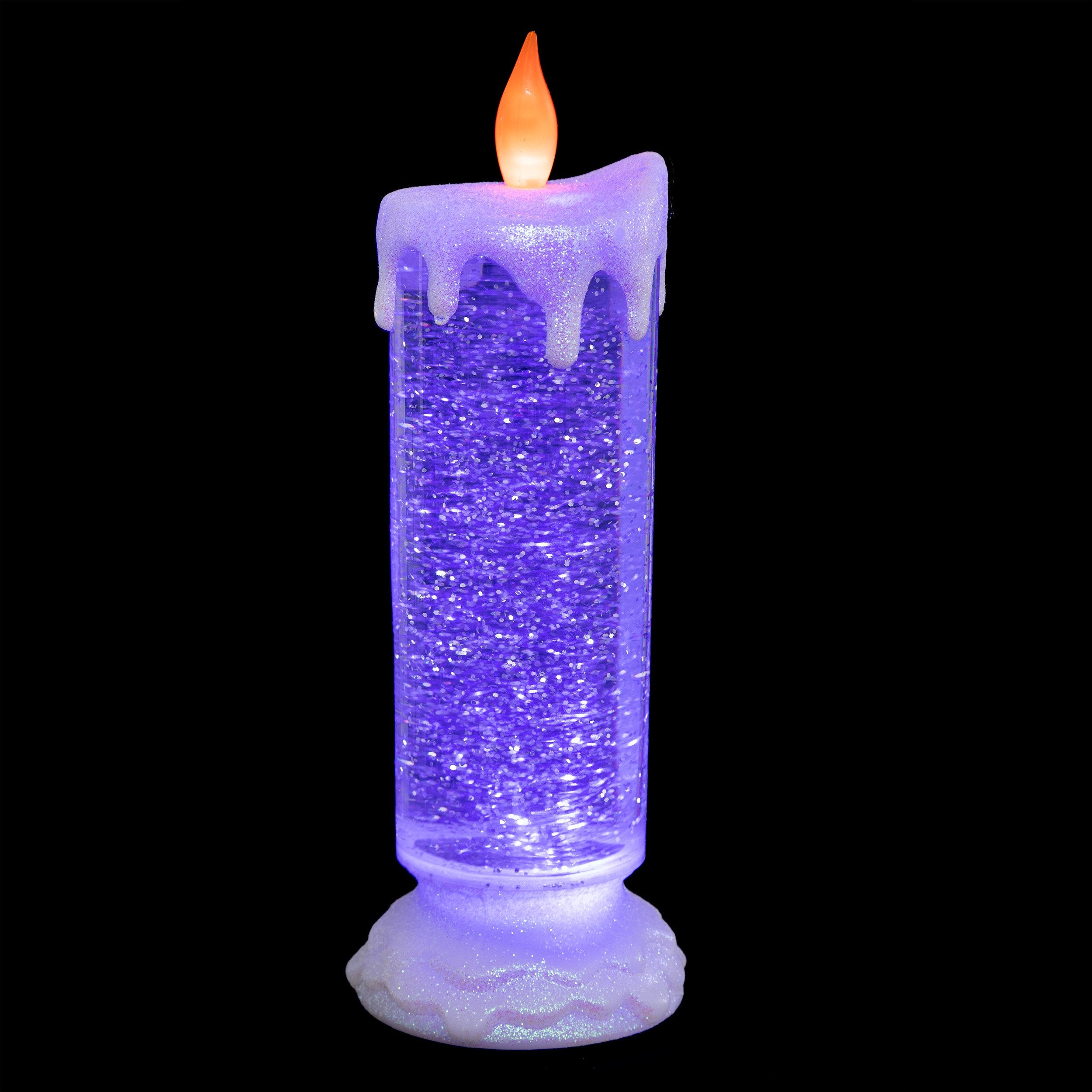 Glob luminos cu sclipici 1 LED, culori | Feeric