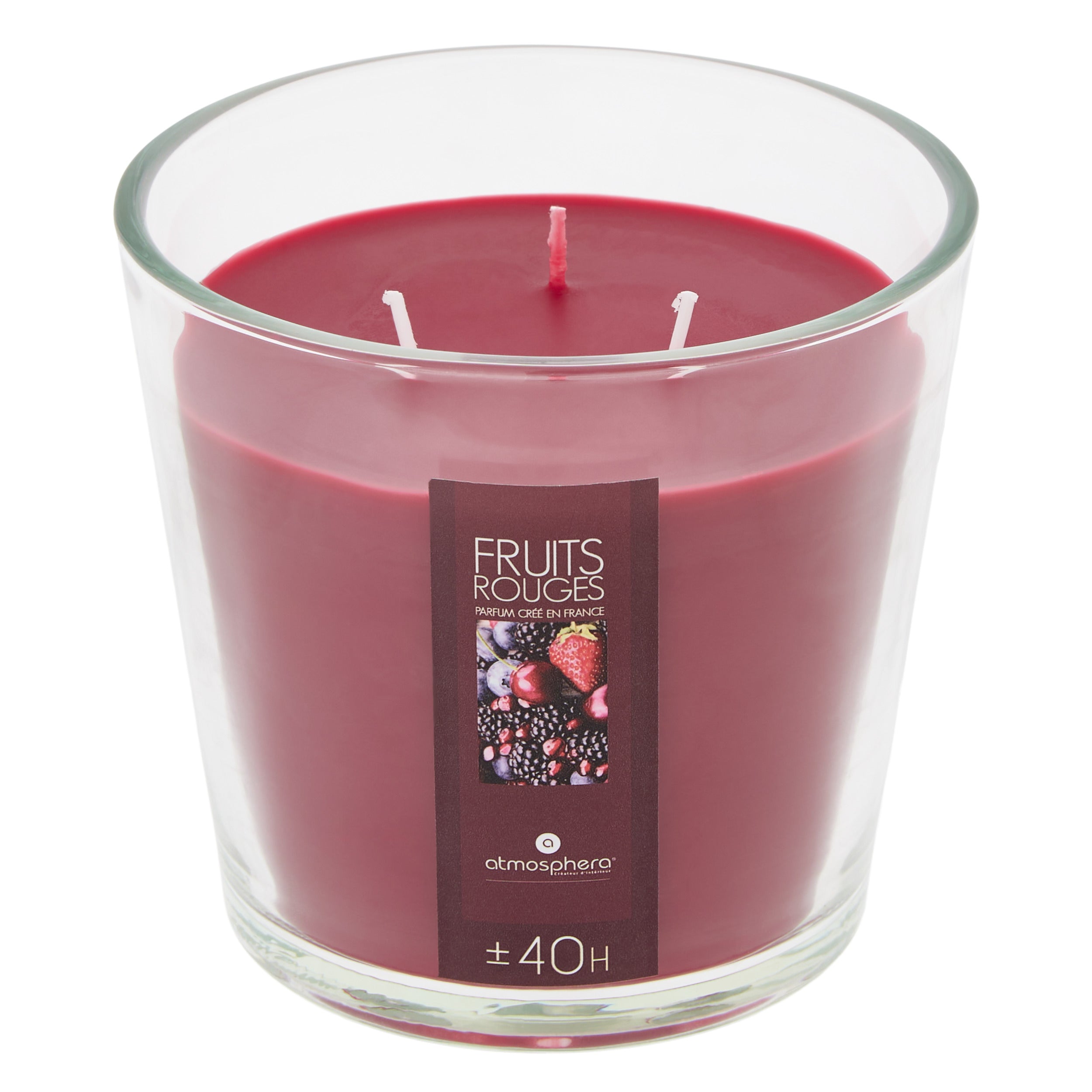 Lumanare parfumata - Fructe de padure, 500 g