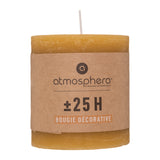 Lumanare rustica "Olia" - Galben, 220 g - Atmosphera