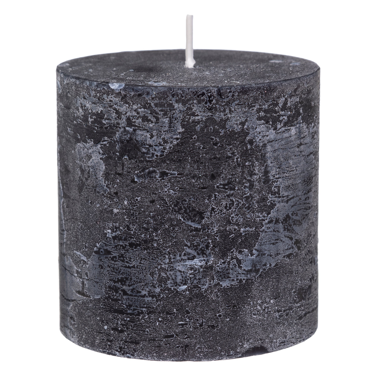Lumanare rustica "Olia" - Negru, 220 g - Atmosphera