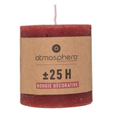 Lumanare rustica "Olia" - Rosu, 220 g - Atmosphera