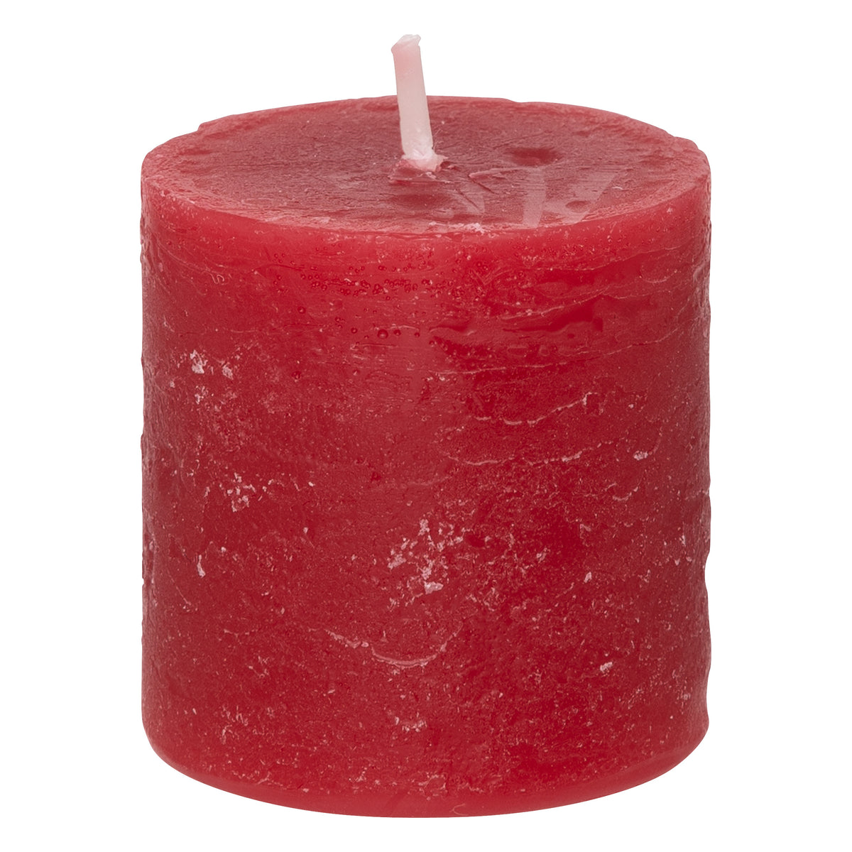 Lumanare rustica "Olia", 4 bucati - Rosu, 60 g - Atmosphera