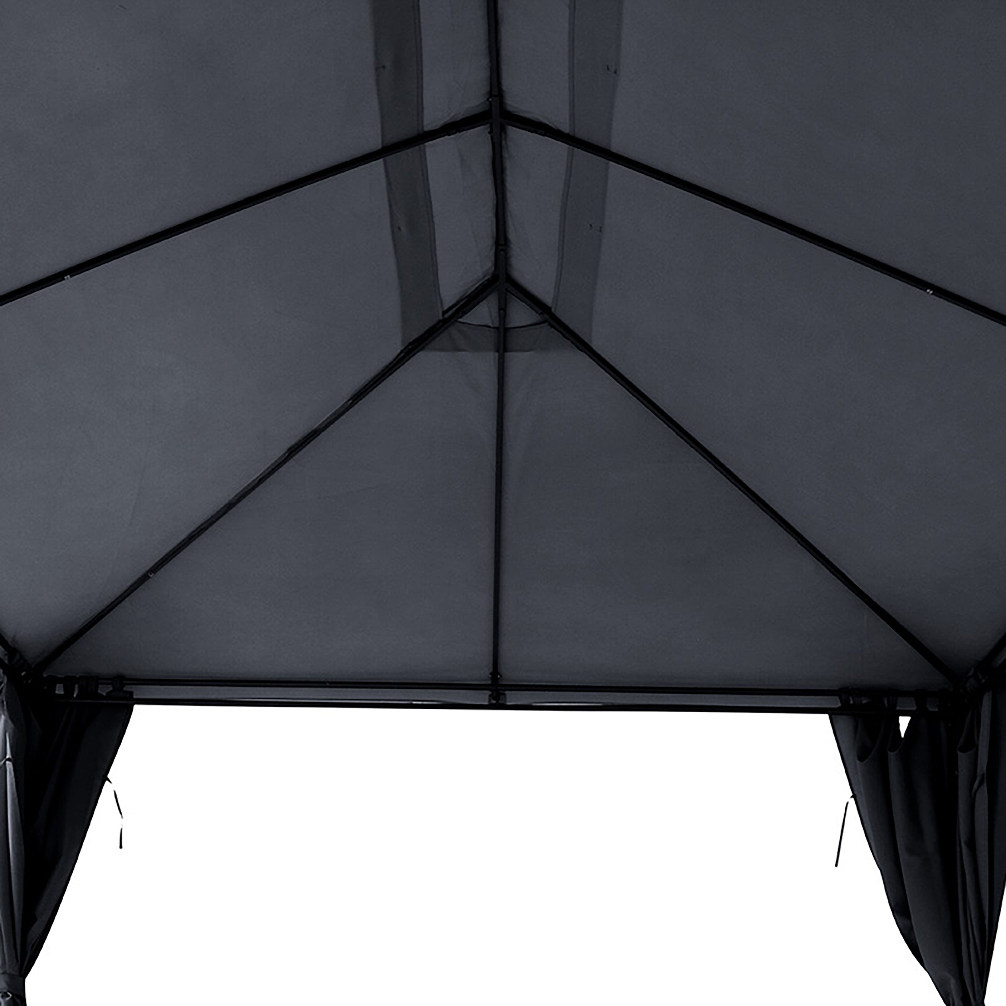 Pergola Gradina Santorini 3 x 4 m Ardezie - Hesperide